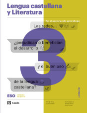 Portada de Lengua castellana y Literatura 3 ESO LOMLOE ANDALUCIA