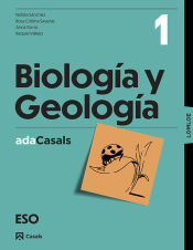 Portada de Libro guía Biología y Geología 1 ESO ADA LOMLOE