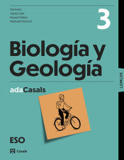 Portada de Libro guía Biología y Geología 3 ESO ADA LOMLOE