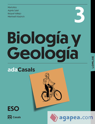 Libro guía Biología y Geología 3 ESO ADA LOMLOE