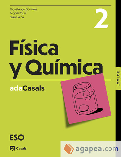 Libro guía Física y Química 2 ESO ADA LOMLOE