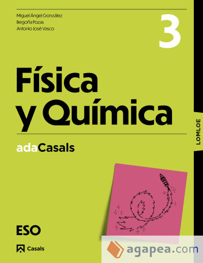 Libro guía Física y Química 3 ESO ADA LOMLOE