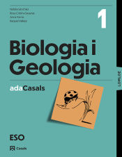 Portada de Llibre guia Biología i Geología 1 ESO ADA LOMLOE