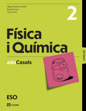 Portada de Llibre guia Física i Química 2 ESO ADA LOMLOE