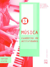 Portada de Música 5. Cuaderno de actividades