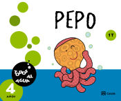 Portada de Pepo 4 años. 1er trimestre. Todos al agua