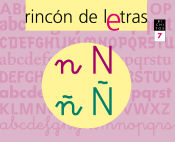 Portada de RINCÓN DE LETRAS. Cuaderno 7. Lectoescritura