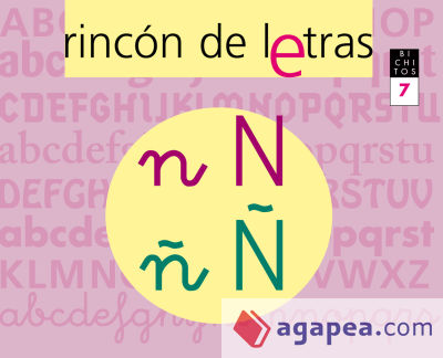 RINCÓN DE LETRAS. Cuaderno 7. Lectoescritura