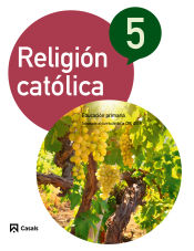 Portada de Religión Católica 5 Primaria (2015)