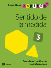 Portada de Sentido de la medida 3.Capicúa 5 años