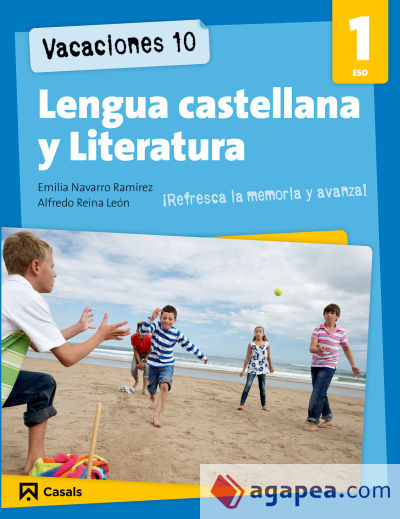 Vacaciones 10. Lengua castellana y literatura 1º ESO