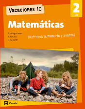 Portada de Vacaciones 10. Matemáticas 2 ESO