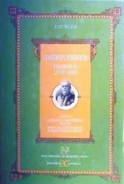 Portada de Correspondencia. Volumen III (1876-1883)