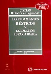 Portada de Arrendamientos Rústicos y Legislación Agraria Básica