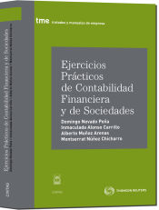 Portada de Ejercicios prácticos de contabilidad financiera y de sociedades