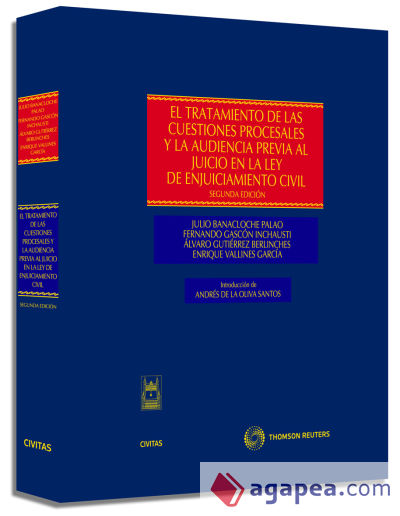 El tratamiento de las cuestiones procesales y la audiencia previa al juicio en la ley de enjuiciamiento civil