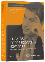 Portada de Ensayos sobre economía española. Homenaje a José Luis García