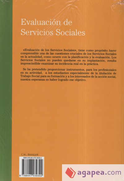 Evaluación de Servicios Sociales