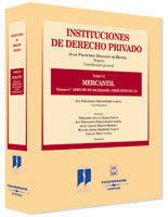 Portada de Instituciones de Derecho Privado. Tomo VI, Mercantil. Volumen 3º. Derecho de Sociedades. Parte Especial (II)