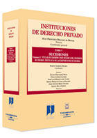 Portada de Instituciones de derecho privado. Tomo V. Volumen 2. Sucesiones