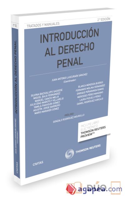 Introducción al Derecho Penal (Papel + e-book)