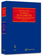 Portada de La lengua de los derechos