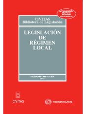 Portada de Legislación de Régimen Local