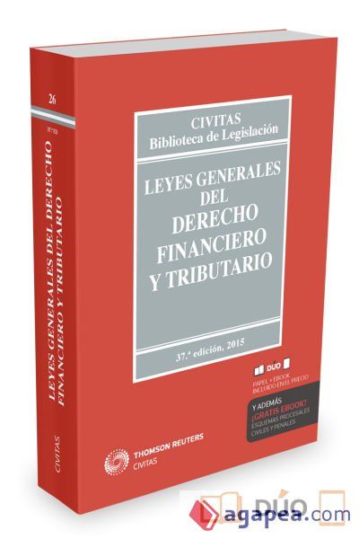 Leyes Generales del Derecho Financiero y Tributario (Papel + e-book)