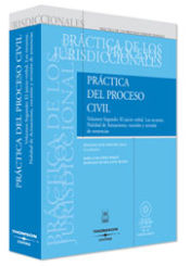 Portada de Práctica del proceso civil. Tomo I, Volumen 2ª