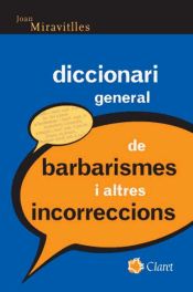 Portada de Diccionari General de barbarismes i altres incorreccions