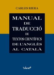 Portada de Manual de traducció de textos científics de l'anglès al català