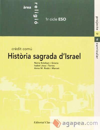 Religió, història sagrada d'Israel, 1 ESO