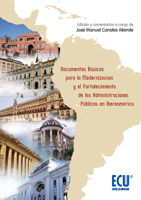 Portada de Documentos básicos para la modernización y el fortalecimiento de las administraciones públicas en Iberoamérica