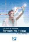 Portada de Ejercicios resueltos de microeconomía avanzada