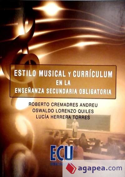 Estilo musical y curriculum en la Enseñanza Secundaria Obligatoria