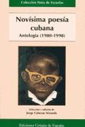 Portada de NOVÍSIMA POESÍA CUBANA