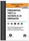 Preguntas Test De Acceso A La Abogacía. Pruebas De Acceso 2024