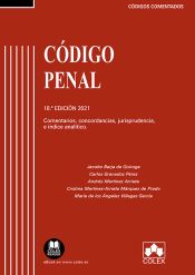 Portada de Código Penal- Código comentado 2021: Comentarios, concordancias, jurisprudencia e índice analítico