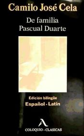 Portada de De Familia Pascual Duarte