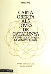 Portada de Carta oberta als joves de Catalunya i a tots aquells que la vulguin llegir