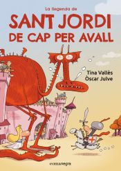 Portada de La llegenda de Sant Jordi de cap per avall