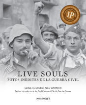 Portada de Live souls: fotos inèdites de la Guerra Civil