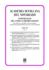 Portada de ACADEMIA SEVILLANA DEL NOTARIADO. TOMO XVI. VOLUMEN 2