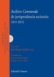 Portada de Archivo Commenda de jurisprudencia societaria