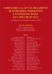 Portada de COMENTARIO A LA LEY Y AL REGLAMENTO DE EXTRANJERÍA, INMIGRACIÓN E INTEGRACIÓN SOCIAL (LO 4/2000 - RD 557/2011)