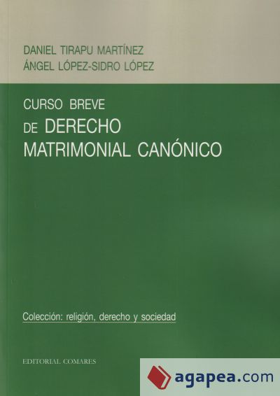 CURSO BREVE DE DERECHO MATRIMONIAL CANÓNICO