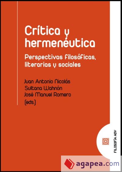 Critica Y Hermeneutica