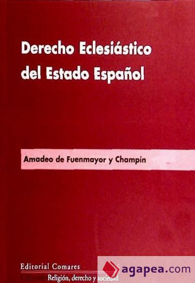 DERECHO ECLESIÁSTICO DEL ESTADO ESPAÑOL