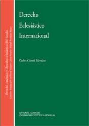 Portada de DERECHO ECLESIÁSTICO INTERNACIONAL