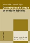 Portada de DETERMINACIÓN DEL TIEMPO DE COMISIÓN DEL DELITO